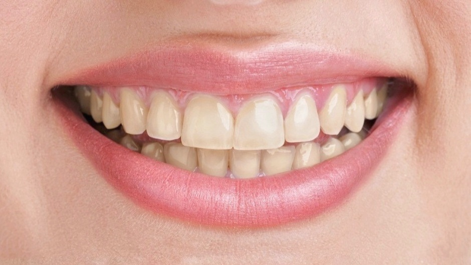 تصویر دندان قبل از بلیچینگ